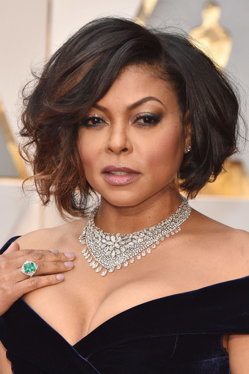 HOLLYWOOD, CA - FEBRUARY 26: Actor Taraji P. Henson attends the 89th Annual Academy Awards at Hollywood &amp; Highland Center on February 26, 2017 in Hollywood, California.  (Photo by Kevin Mazur/Getty Images)