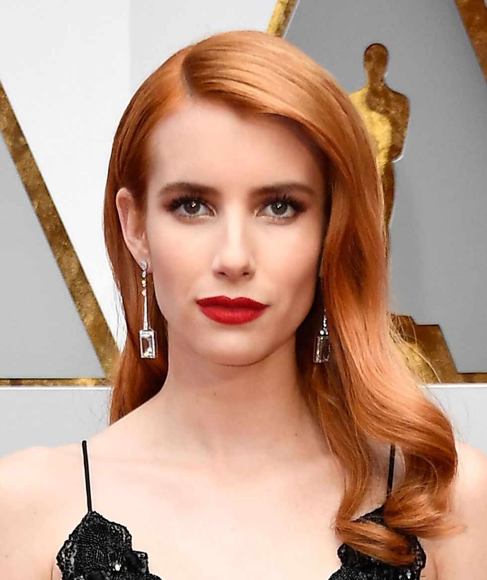 HOLLYWOOD, CA - FEBRUARY 26:  Actor Emma Roberts attends the 89th Annual Academy Awards at Hollywood &amp; Highland Center on February 26, 2017 in Hollywood, California.  (Photo by Frazer Harrison/Getty Images)