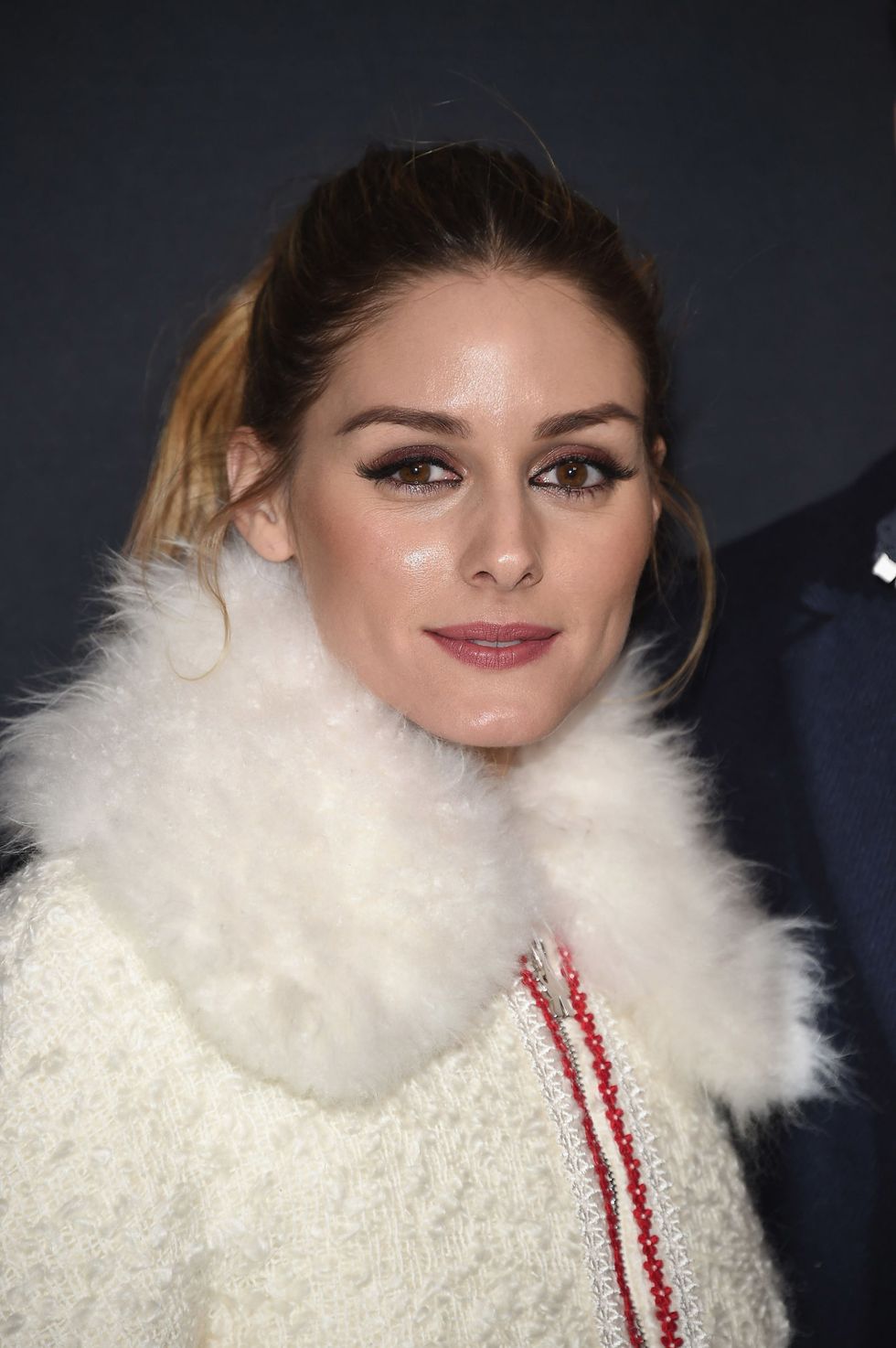 <p>È il suo makeup preferito: Olivia Palermo ama mettere in mostra lo sguardo e lo fa con un tratto di eye-liner dal sapore Sixties.</p>