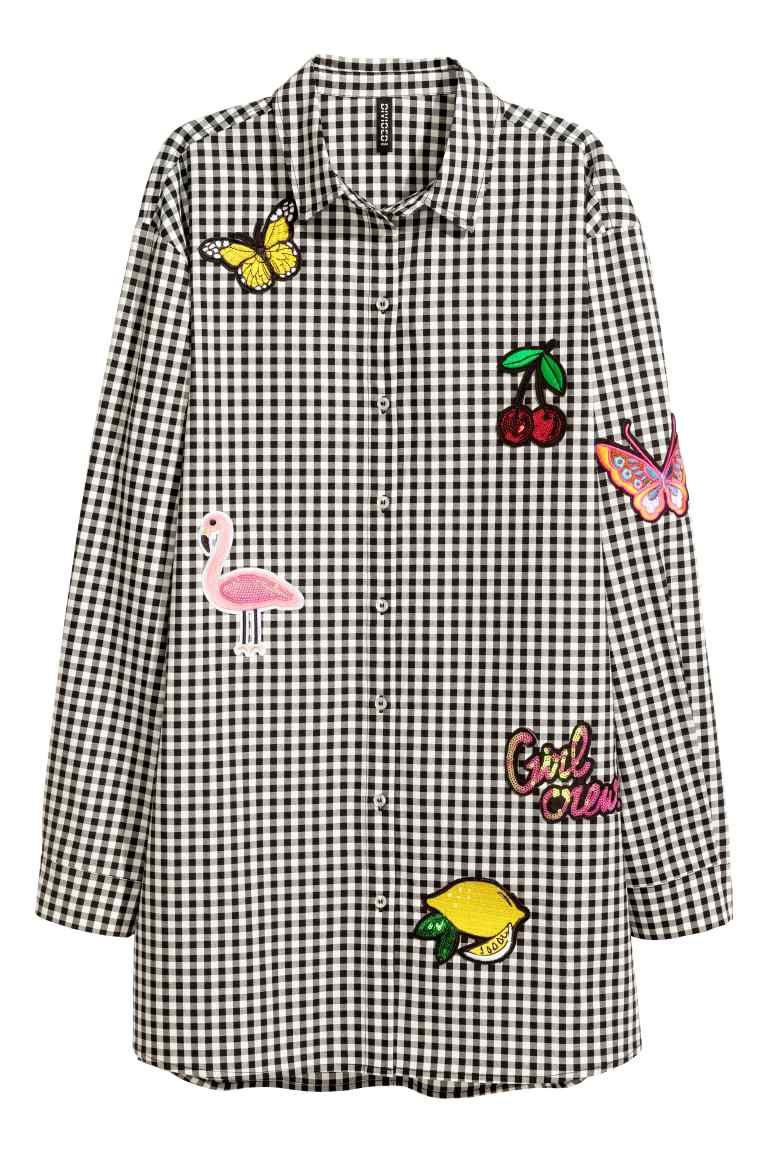 camicia quadretti,