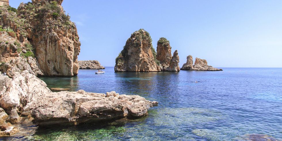 Spiagge della Sicilia Castellammare del Golfo