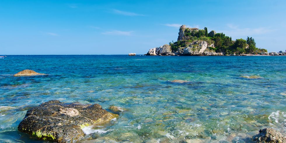 Spiagge della Sicilia Isola Bella Taormina