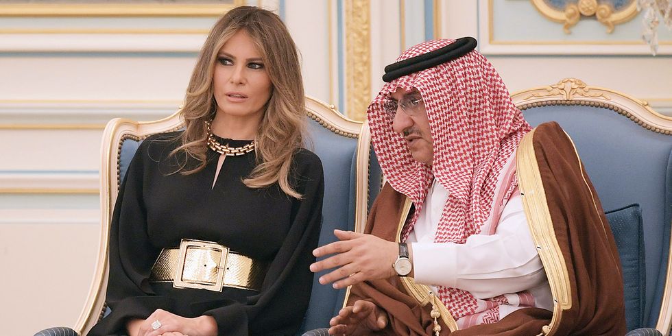 Melania Trump in Arabia Saudita