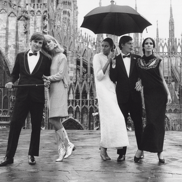 Photograph, Standing, Black-and-white, Umbrella, Monochrome photography, Monochrome, Event, Photography, 