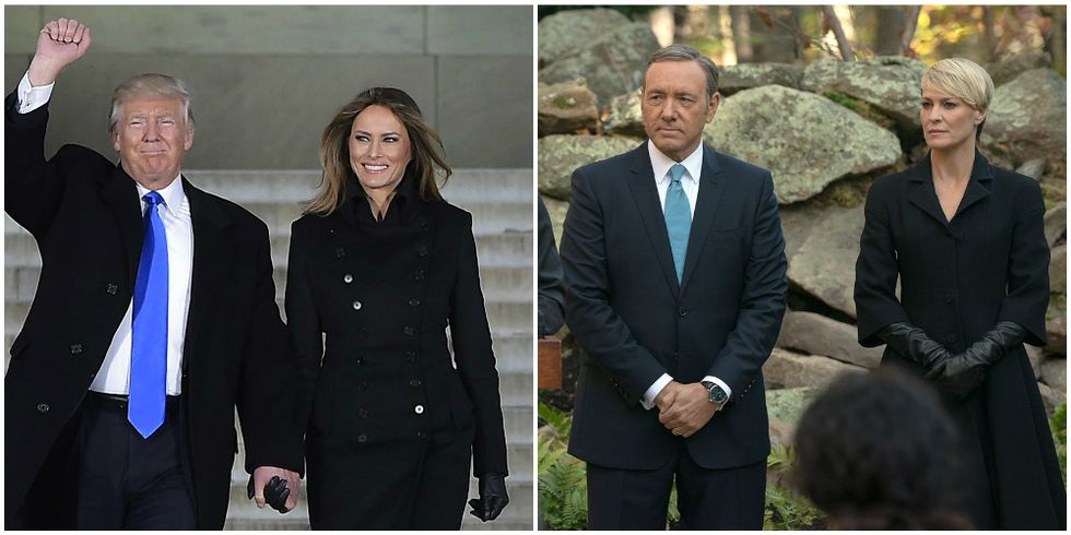 Stile di Melania Trump ispirato ad House of Cards