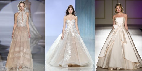 Gli Abiti Da Sposa Del 18 Seguono Una Tendenza Chiara Il Colore Del Vestito Sara Rosa