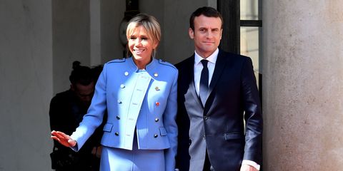 Brigitte Macron look riciclato