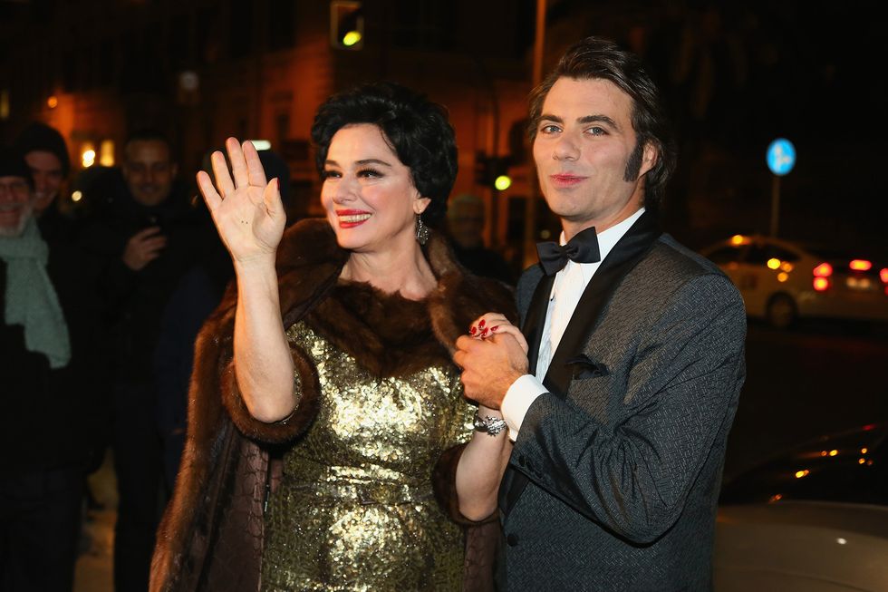 Monica Guerritore e Alessandro Riceci al Teatro Eliseo di Roma, novembre 2013