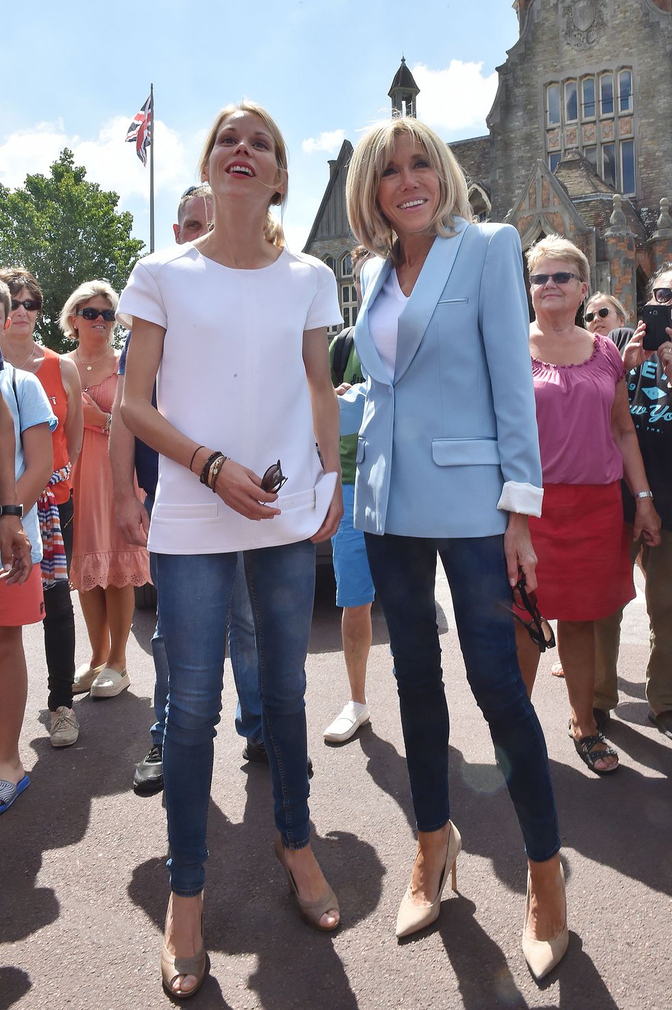 Tiphaine Auzière e Brigitte Macron