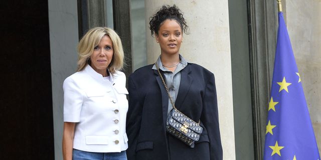 Brigitte Macron e Rihanna