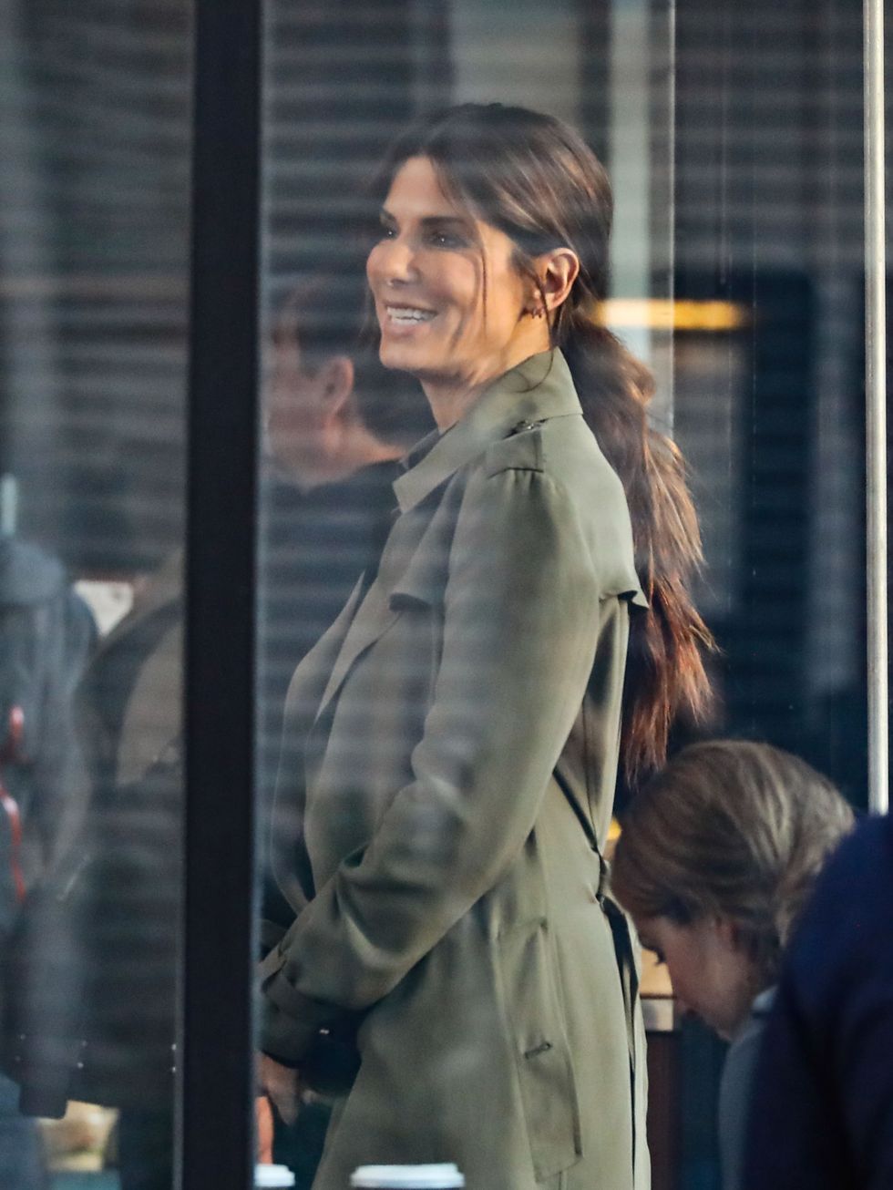 NEW YORK, NY - OCTOBER 24: Sandra Bullock is seen on October 24, 2016 in New York City.  (Photo by Ignat/Bauer-Griffin/GC Images)