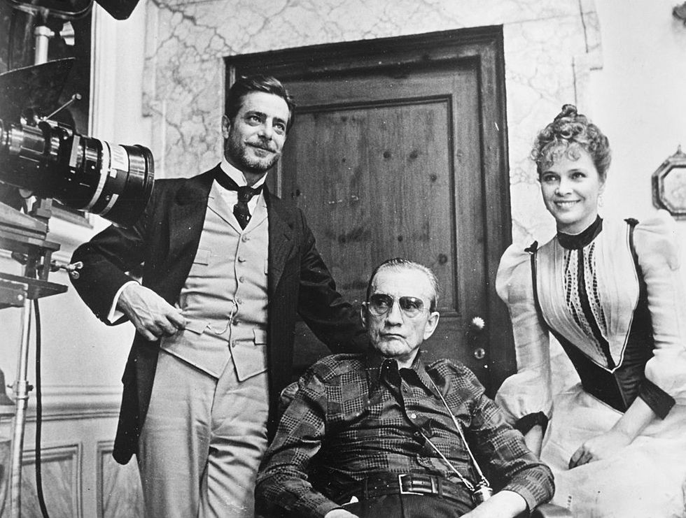 Luchino Visconti, Giancarlo Giannini e Laura Antonelli