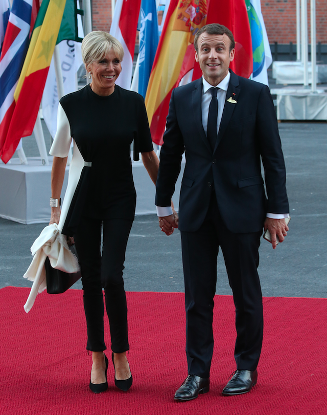 Brigitte ed Emanuelle Macron