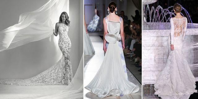 Gown, Dress, Clothing, Fashion model, Wedding dress, Shoulder, White, Fashion, Bridal clothing, Bridal accessory, 