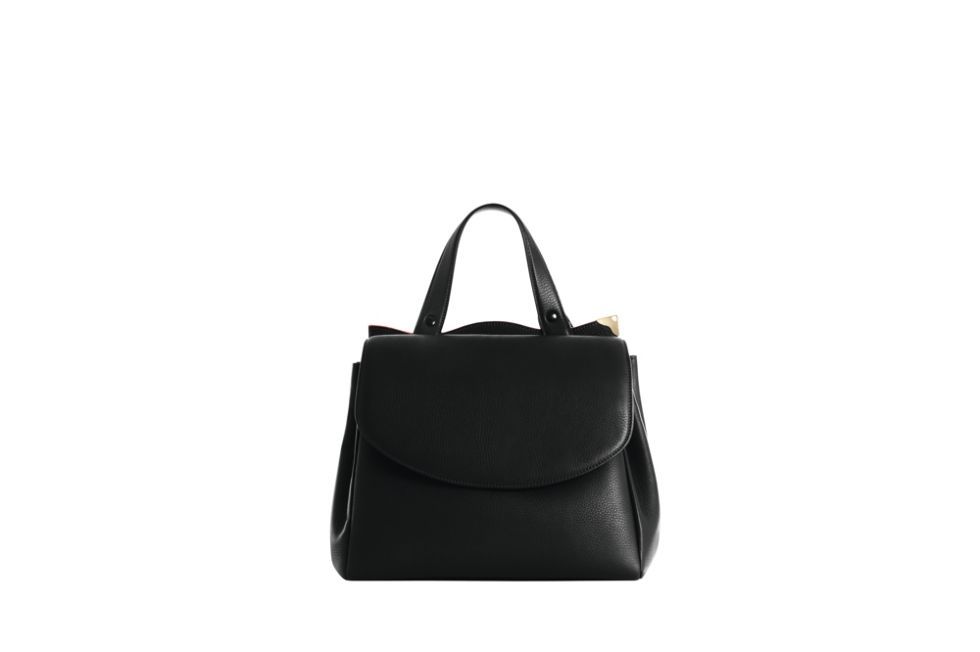 Handbag, Bag, Black, Product, Fashion accessory, Leather, Shoulder bag, Tote bag, Luggage and bags, Satchel, 