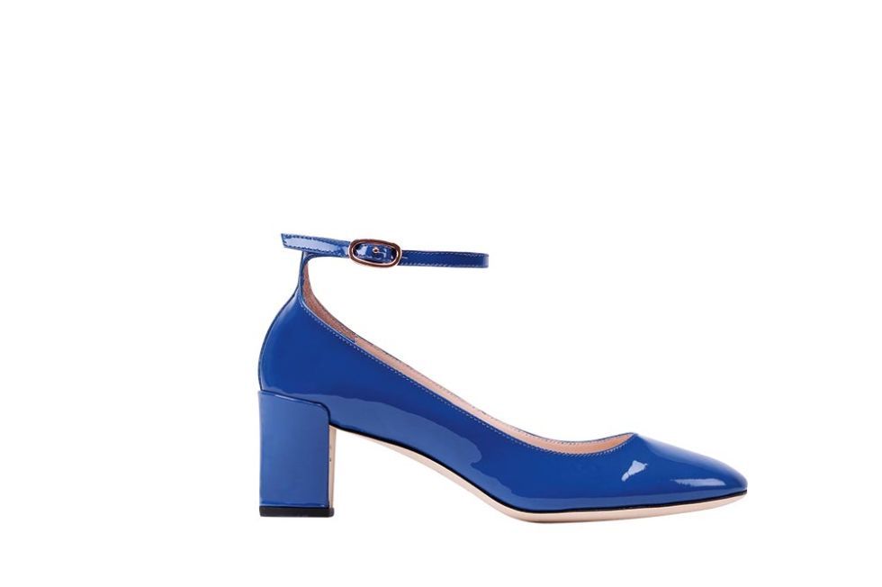 Footwear, Cobalt blue, Blue, Shoe, High heels, Electric blue, Mary jane, Court shoe, Sandal, Slingback, 