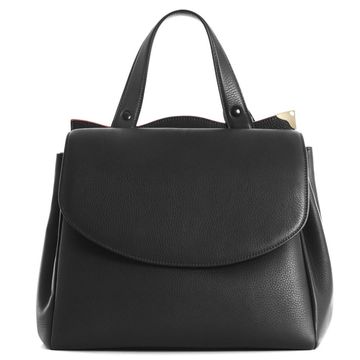 Handbag, Bag, Black, Fashion accessory, Product, Leather, Tote bag, Shoulder bag, Material property, Luggage and bags, 
