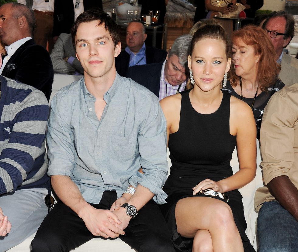 Jennifer Lawrence and then-boyfriend Nicholas Holt | ELLE UK
