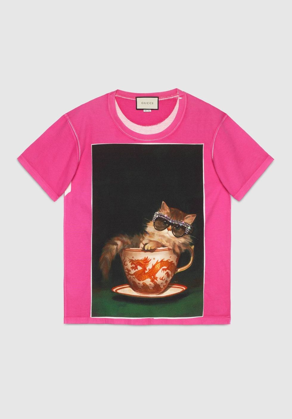 T-shirt, Product, Clothing, Pink, Sleeve, Top, Doughnut, Still life, 