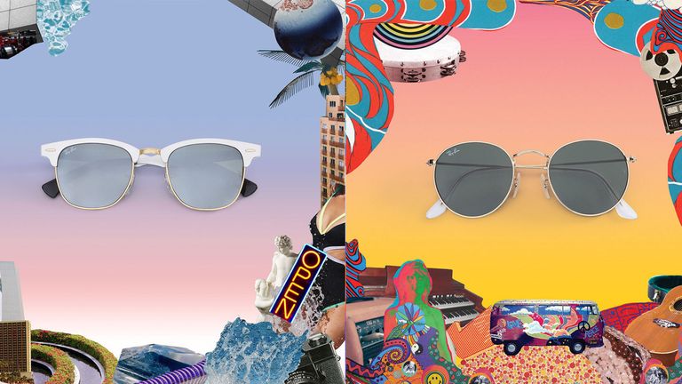 Eyewear, Sunglasses, Glasses, Cool, Summer, Illustration, Goggles, Vision care, Personal protective equipment, Art, 