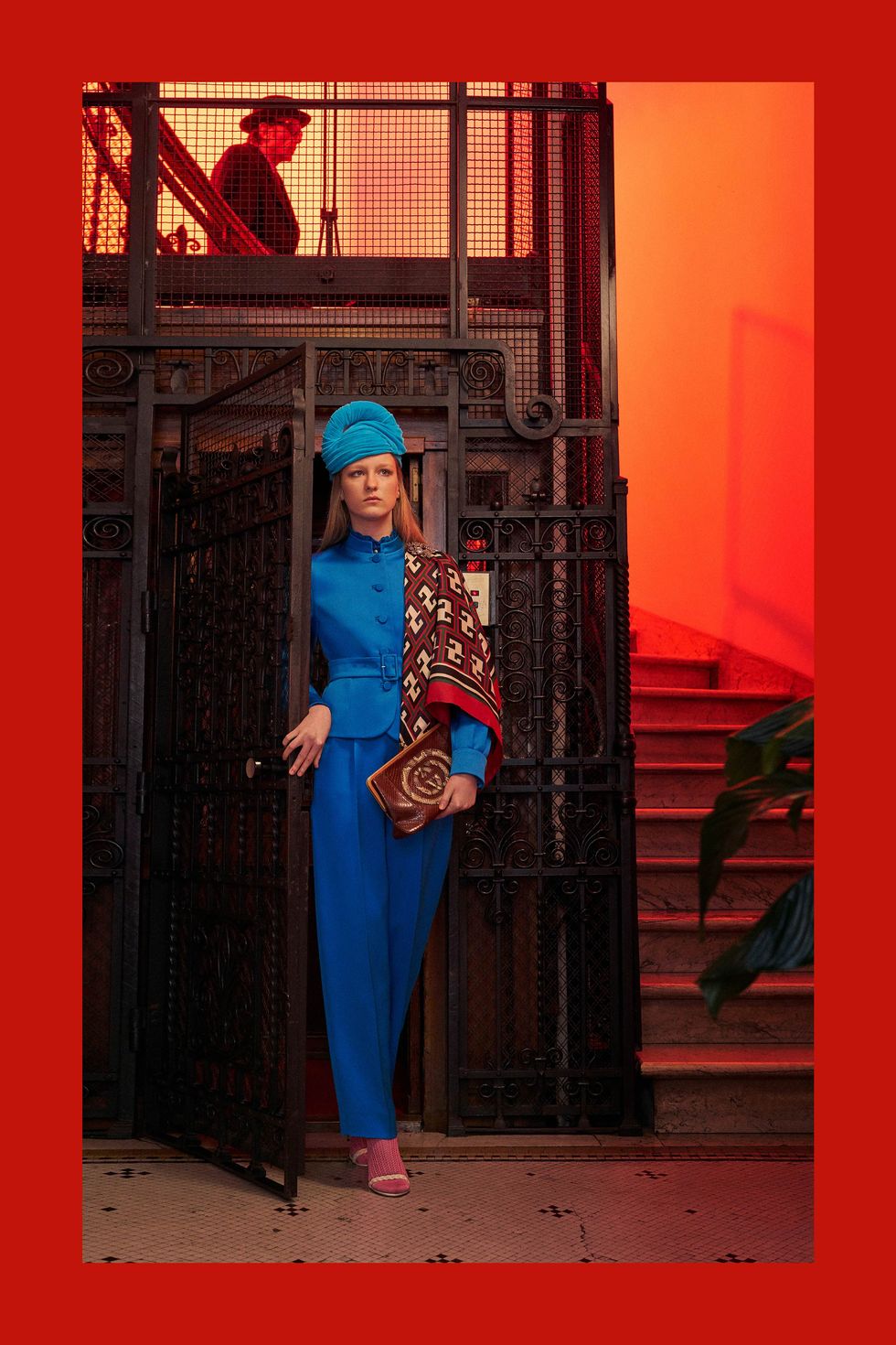 Blue, Red, Turquoise, Electric blue, Magenta, Textile, Door, Fashion design, 