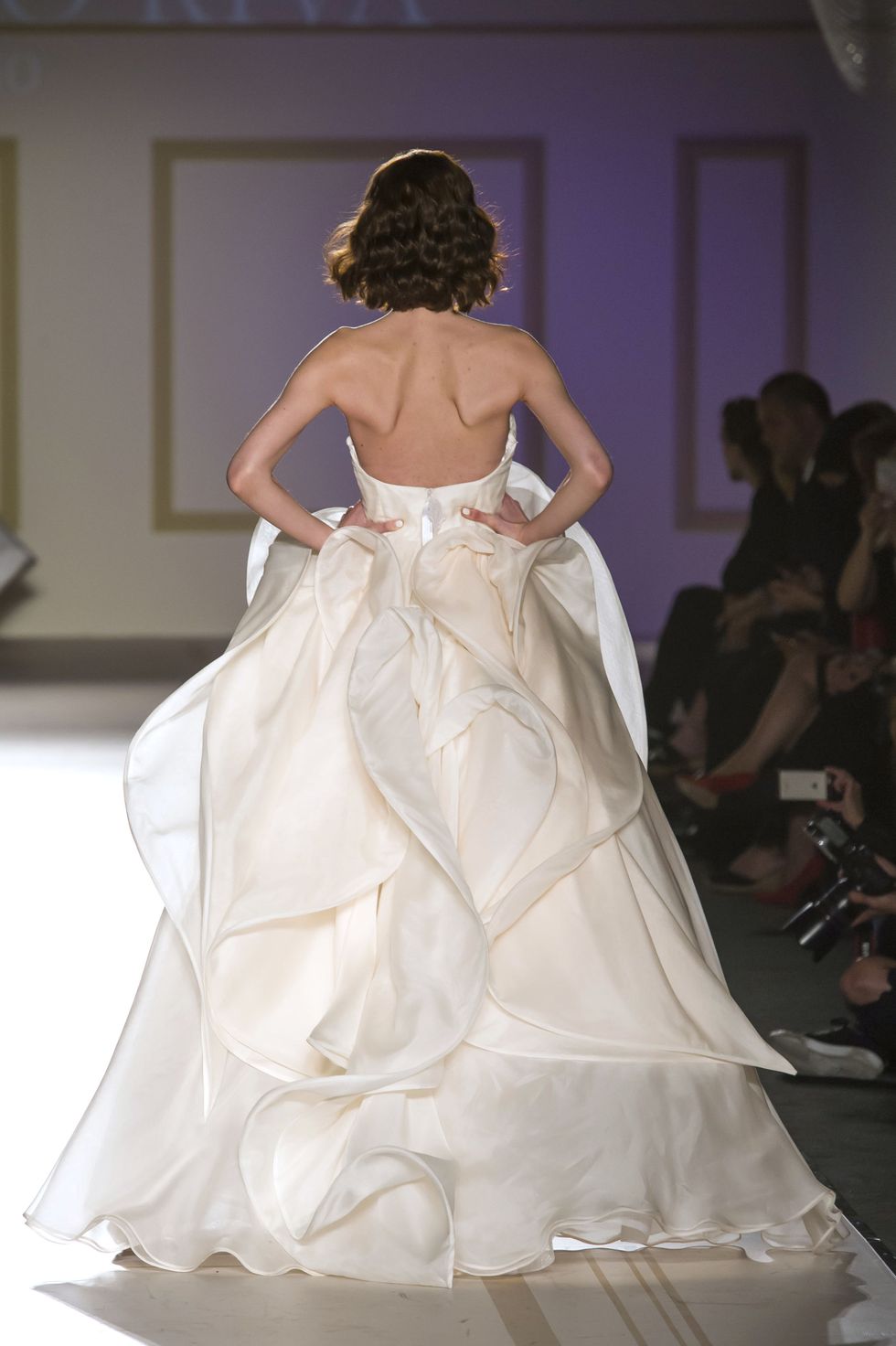 Gown, Wedding dress, Fashion model, Dress, Clothing, Bridal clothing, Bridal party dress, Fashion, Bride, Haute couture, 