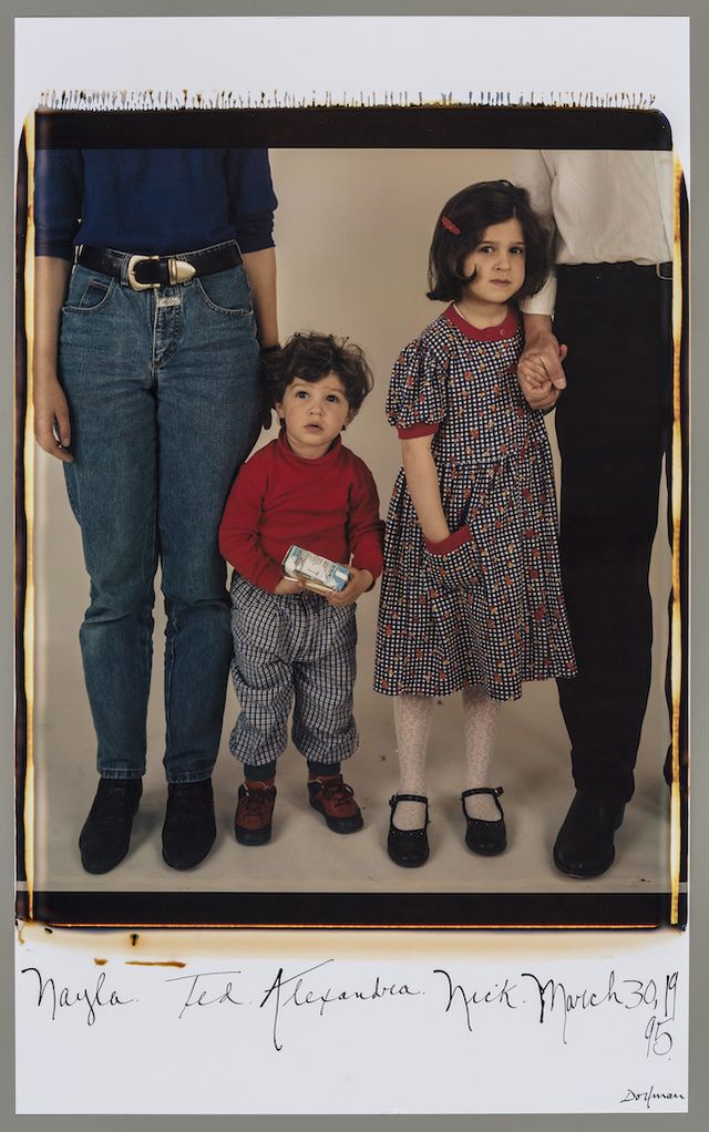 Nayla, Ted, Alexandra, Nick, March 30, 1995, 1995 Elsa Dorfman (American, born in 1937) Photograph, Polaroid polacolor Gift of Elsa Dorfman in memory of Dorothy Glaser © Elsa Dorfman, 2013, all rights reserved * Photograph © Museum of Fine Arts, Boston
