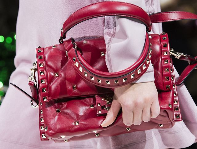 Bag, Pink, Handbag, Red, Fashion accessory, Fashion, Shoulder bag, Magenta, Design, Material property, 