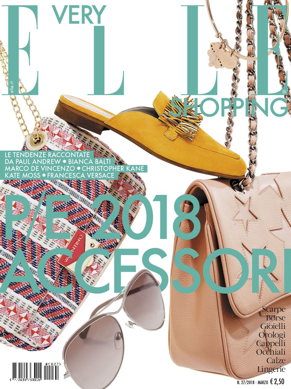 <p>La copertina del nuovo numero di Very Elle Shopping, in edicola dal 16 febbraio</p>