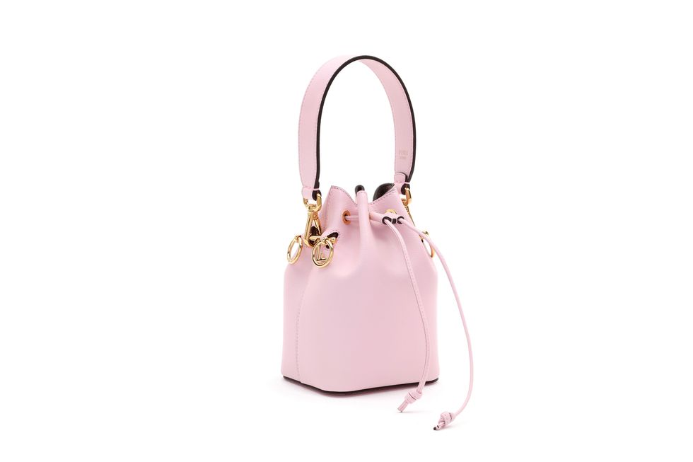 Handbag, Bag, Pink, Fashion accessory, Shoulder bag, Material property, Leather, Magenta, Beige, 