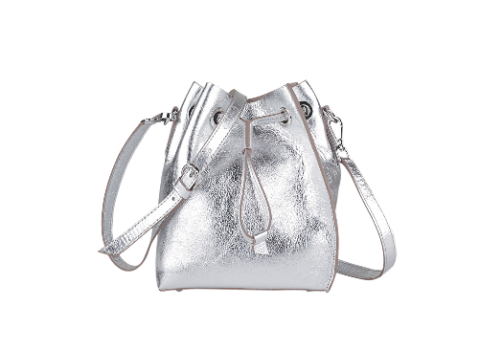 Bag, Handbag, Silver, Platinum, Fashion accessory, Satchel, Metal, Silver, Shoulder bag, 