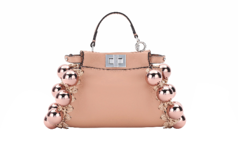 Handbag, Bag, Shoulder bag, Fashion accessory, Brown, Beige, Leather, Material property, Peach, Font, 