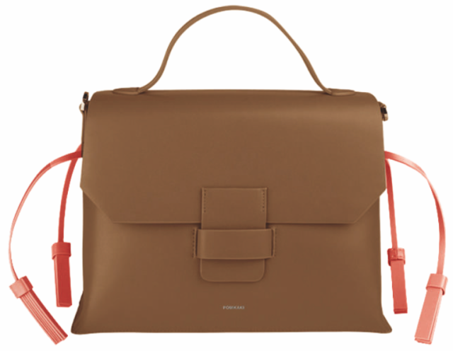 Handbag, Bag, Fashion accessory, Leather, Brown, Tan, Beige, Orange, Luggage and bags, Satchel, 