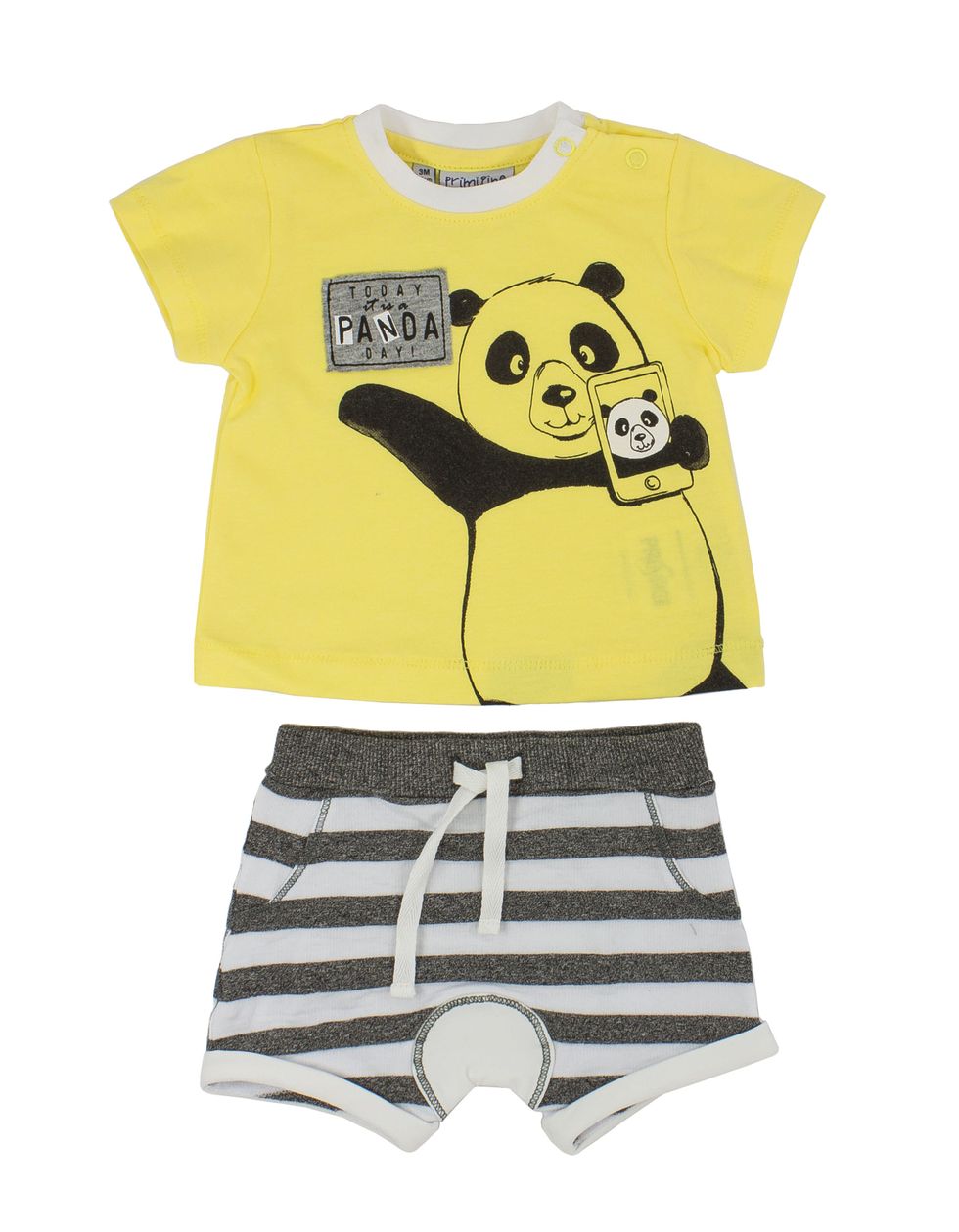 Clothing, Product, Yellow, Baby & toddler clothing, T-shirt, Sleeve, Infant bodysuit, Design, Font, Baby Products, 