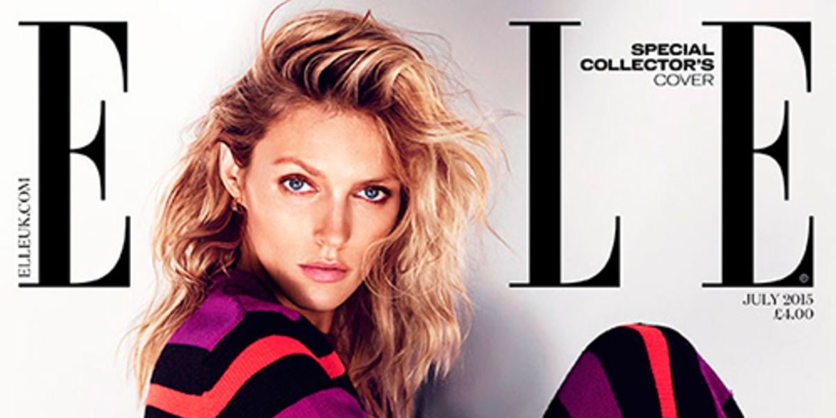 Revealing Anja Rubik's Special Edition ELLE Cover