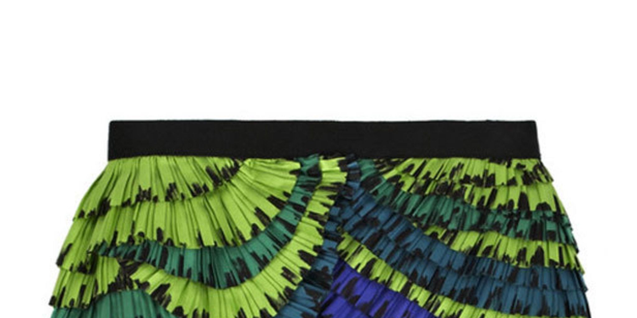 ruffle mini skirt uk