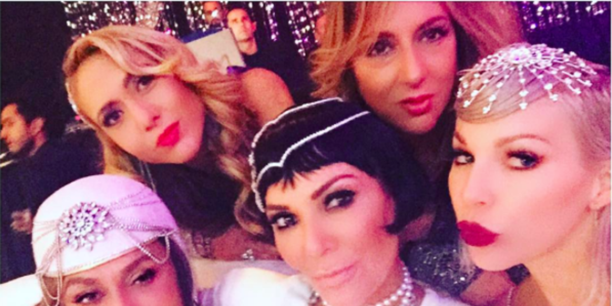 Kris Jenner S 1920 S Themed 60th Birthday Party