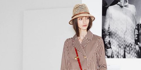 <p>Louis Vuitton's s/s 2014 Icons Collection has been inspired by Modernist furntiture designer, architect, urban planner and photographer, Charlotte Perriand. The 16 colourful looks are made up of classic pieces that are functional as well as stylish and