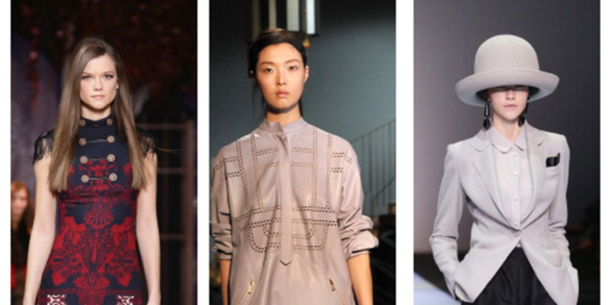 Milan Fashion Week catwalk show review: Versace, Tod┬Æs & Emporio Armani  A/W 2014 fashion shows