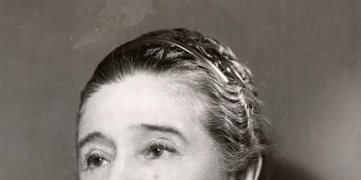 A rare video of Jeanne Lanvin, the original designer and founder of the ...