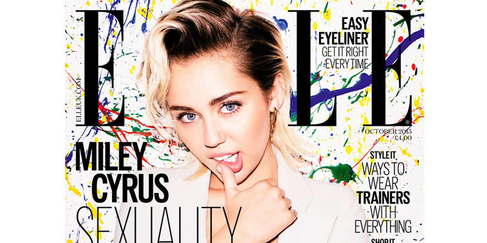 Miley Cyrus Is ELLE┬Æs October Cover Star