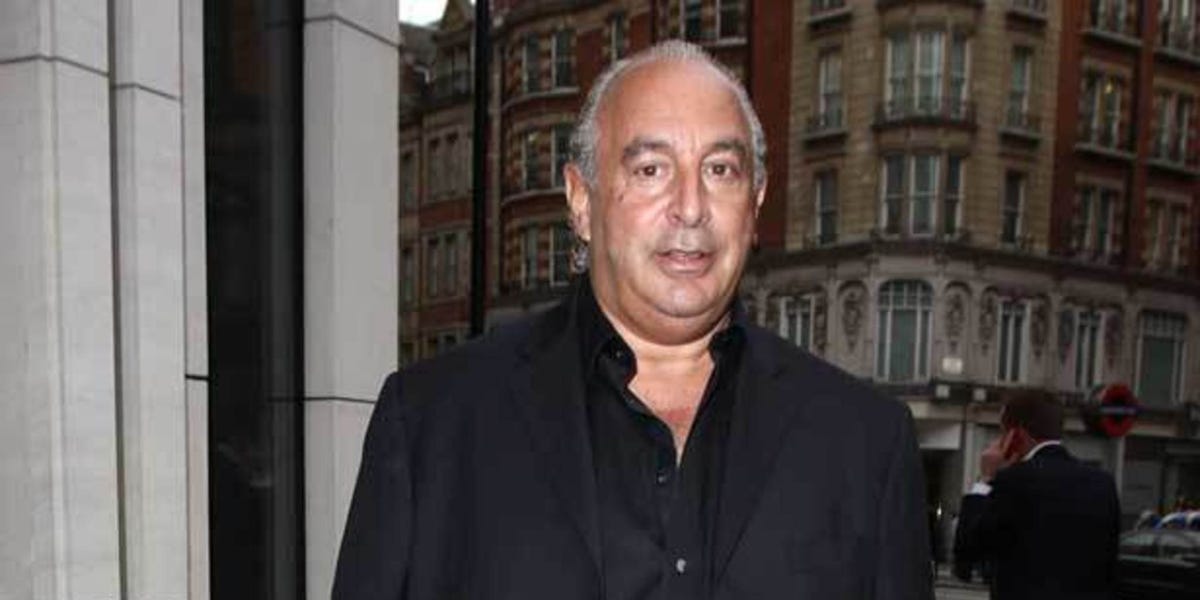 Philip Green now works for the government