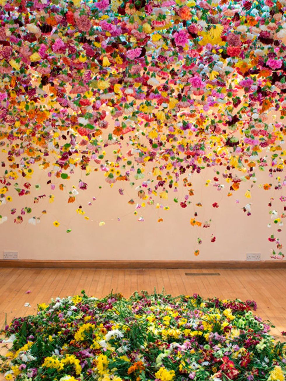 <p>EXHIBITION: Floral Cascade at St Christophers Place</p>

<p>This weekend, were bringing you flowers. And not from the supermarket, either  this weekend, were bringing you flowers from THE SKY. Well, more accurately, floral artist Rebecca Louise Law