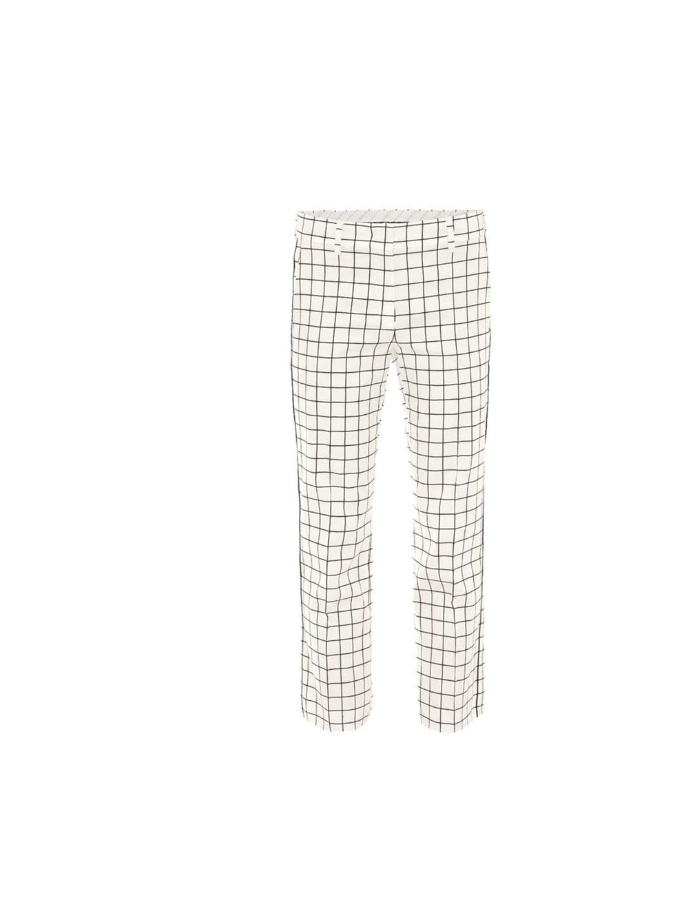 <p>Sportmax 'Luis' checked trouser, £178, at <a href="http://www.matchesfashion.com/product/148456">www.matchesfashion.com</a></p>