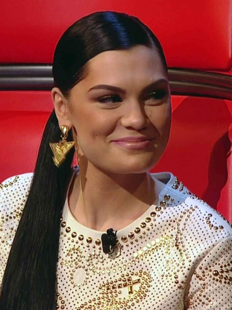 <p>Jessie J's look on The Voice, Saturday</p>