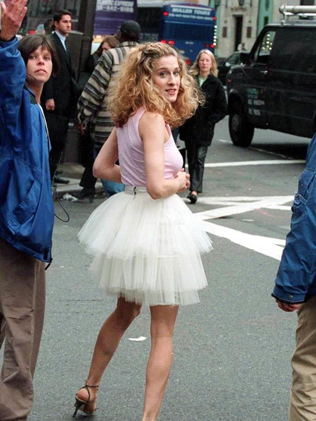<p>Sarah Jessica Parker in Sex and the City</p>