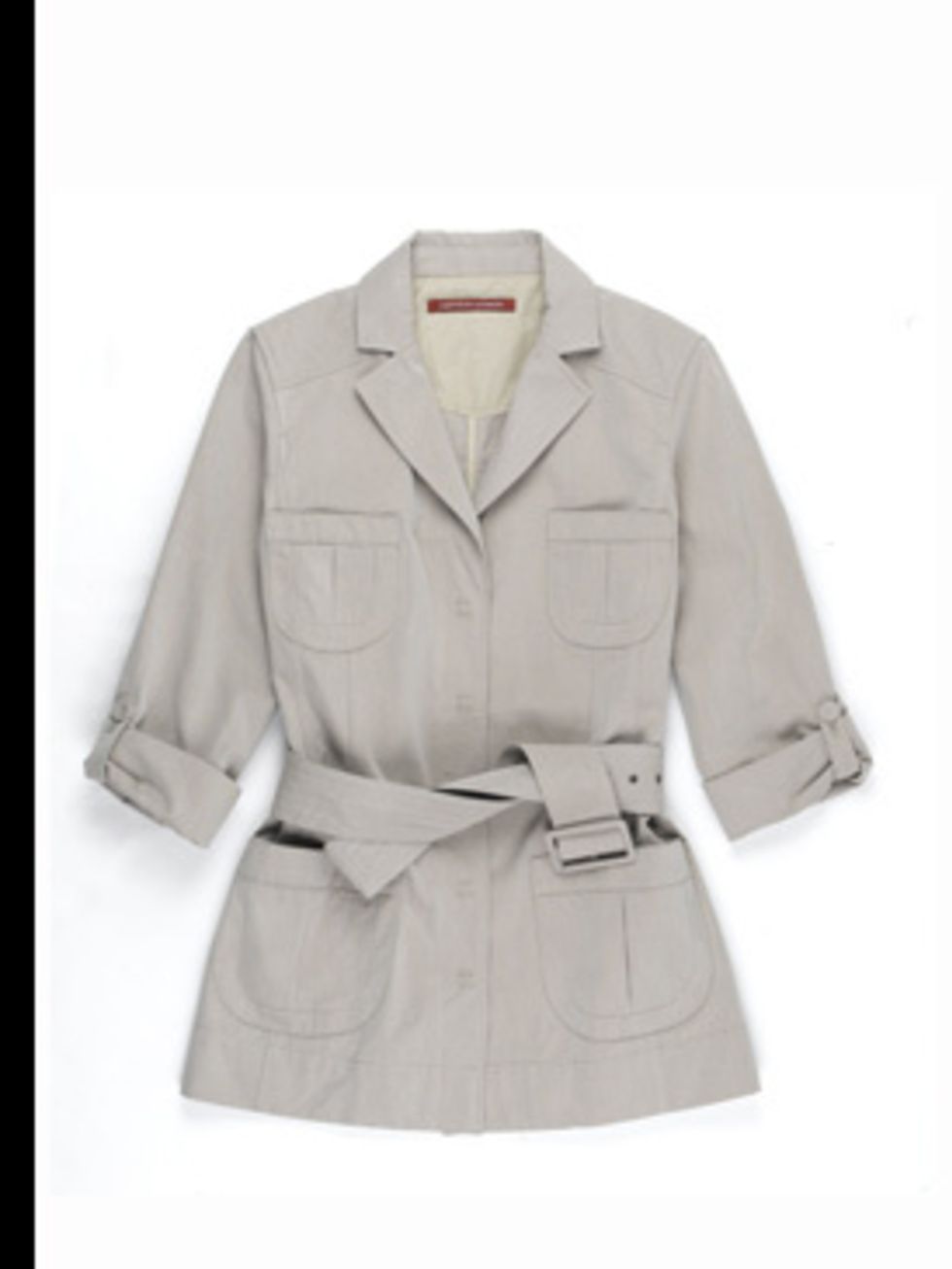 <p>Jacket, £158 by Comptoire des Cottoniers, for stockists 0207 792 9588</p>