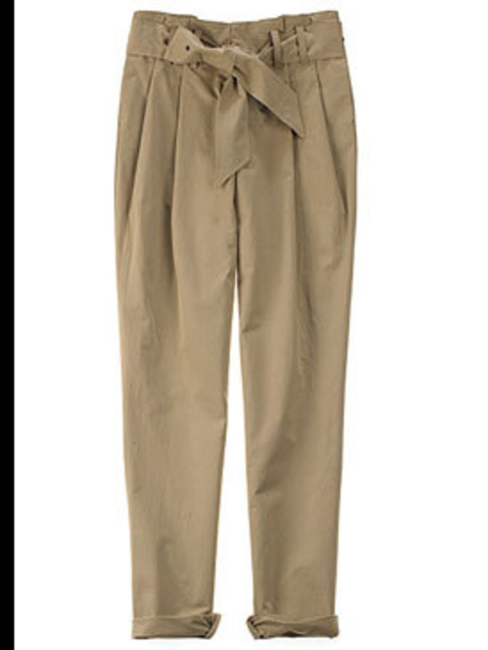 <p>Pleated chinos, £262.90, by Boy by Band of Outsiders at <a href="http://www.lagarconne.com/store/item.htm?itemid=4337&amp;sid=564&amp;pid=561">La Garconne</a>.</p>