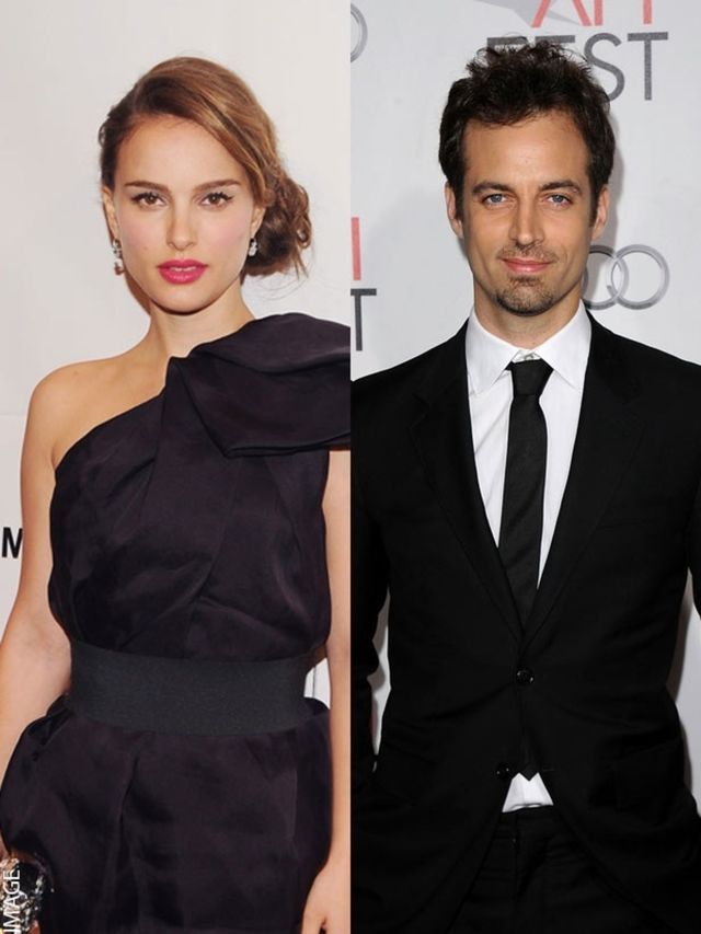 <p>Natalie Portman and Benjamin Millepied</p>