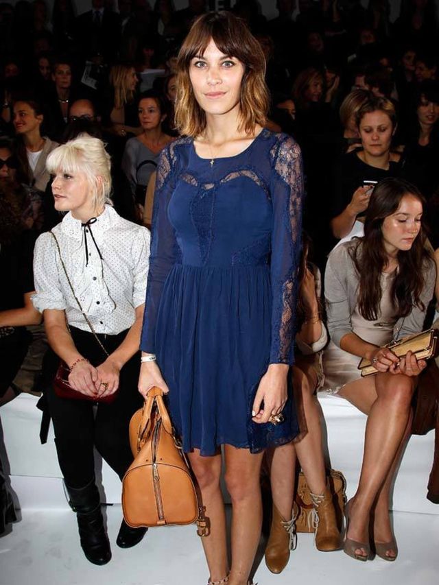 <p>Trust Alexa Chung to nail front row dressing like a pro. All eyes were on the TV presenter - and this month's ELLE cover star - when she appeared at yesterday's Chloe show. Sporting a pair of flat, pointed shoes by Valentino that we're lusting after wi